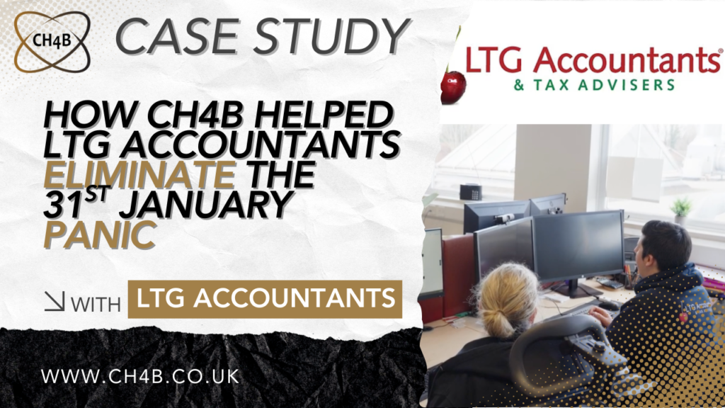 CH4B helps LTG Accountants eliminate 31st January panic.